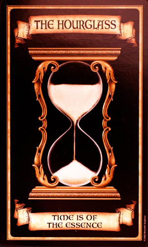 タロットを読むには 意味を憶えない連想法リーディング がベスト マダム エンドラ フォーチュンカード The Hourglass 砂時計